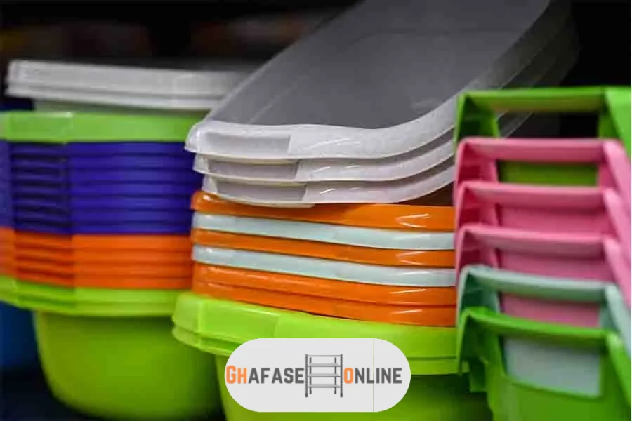 قفسه&zwnj;بندی مغازه پلاستیک فروشی