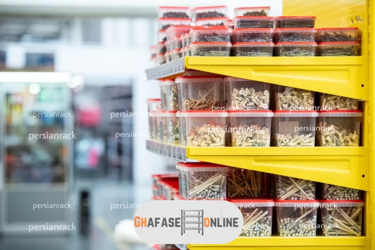 طرح مغازه - طرح قفسه مغازه