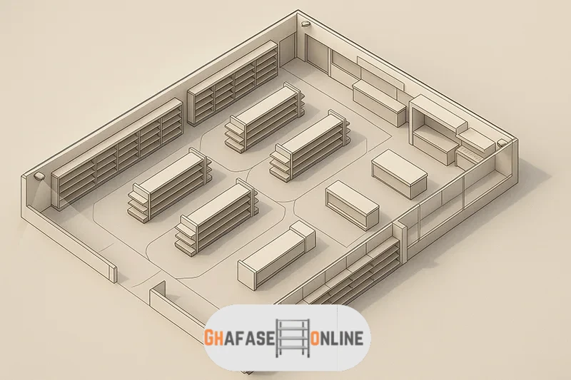 هزینه تجهیز فروشگاه زنجیره ای
