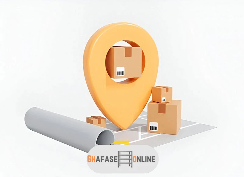 انتخاب لوکیشن انبار