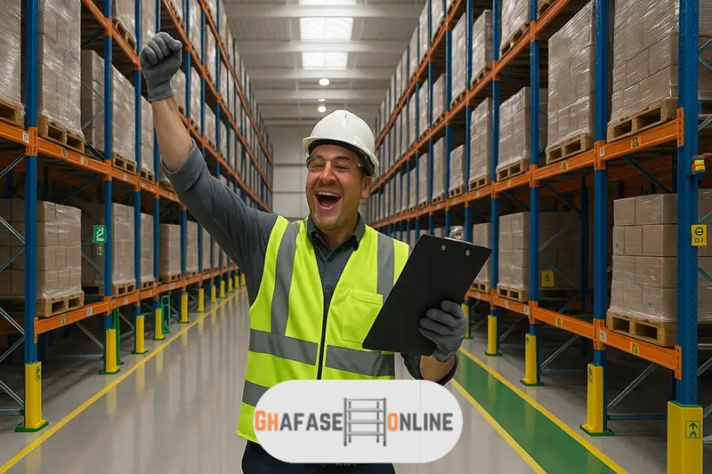 پیشگیری از خطرات رایج قفسه بندی انبار 