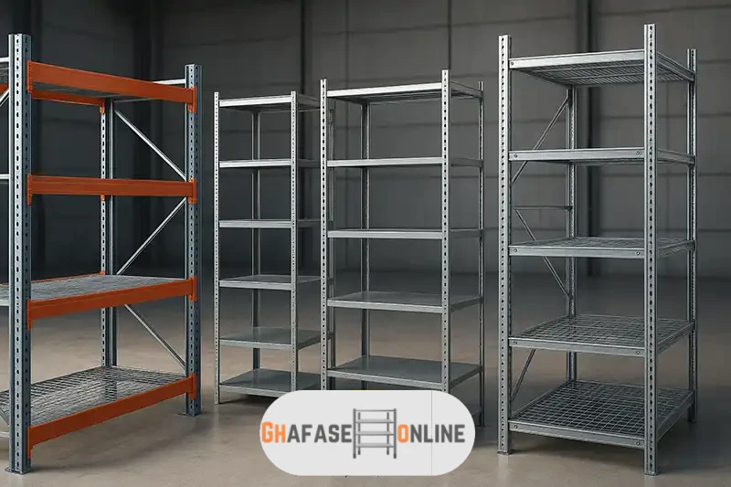 نصب قفسه راک صنعتی
