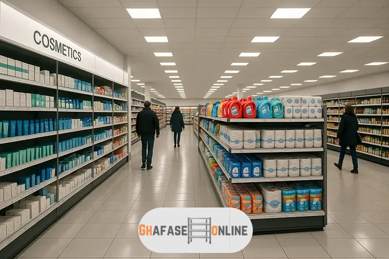 قفسه فروشگاهی یک طرفه و دو طرفه