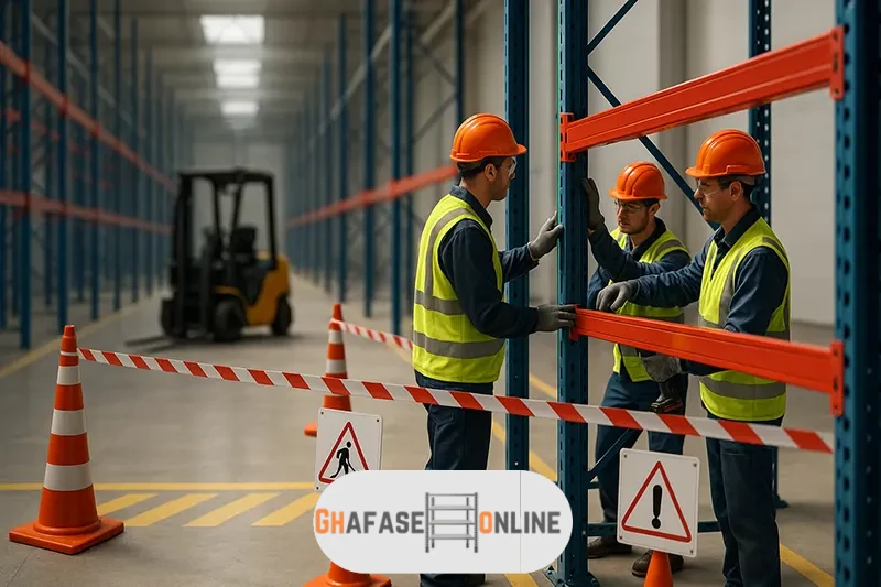 راهنمای جامع ایمنی در نصب قفسه انباری: 7 نکته مهم که باید بدانید