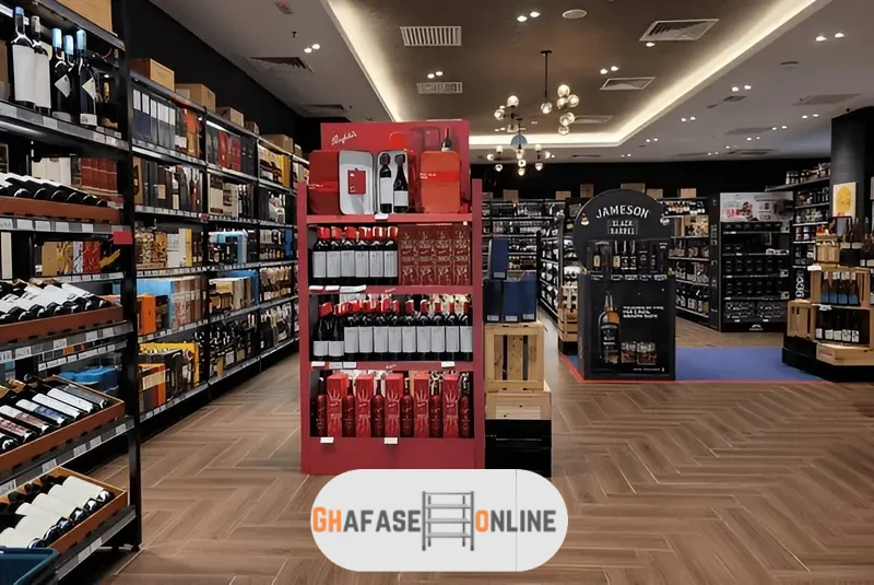 قفسه خودایستا در فروشگاه