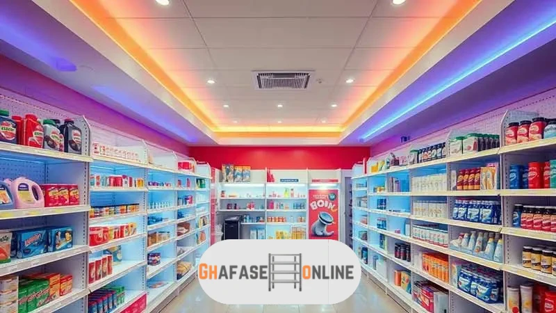 بهینه سازی فضای سوپرمارکت