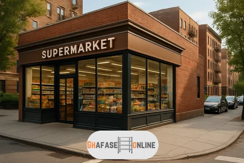 محل راه&zwnj;اندازی سوپر مارکت
