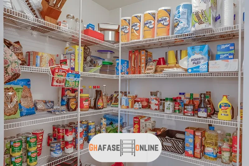 استفاده از فضای عمودی در طراحی انباری منزل