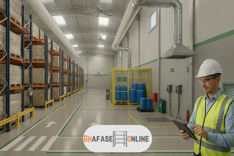 آتش سوزی در انبار