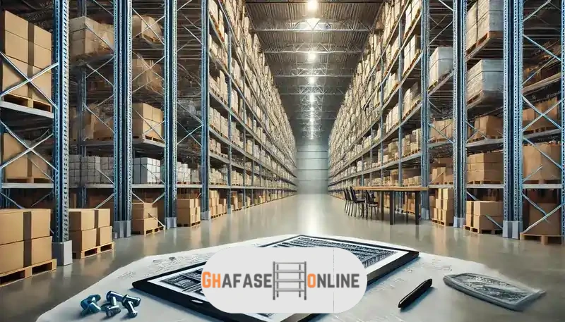 قفسه بندی های منظم انبار